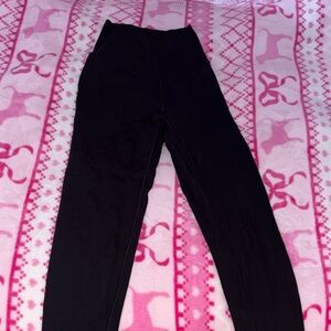 Aerie Black High-Waisted Leggings